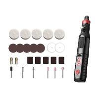 Pequeña Máquina Eléctrica De Mano For Pulir, Lijar Y Tallar, Herramienta Rotativa 3 Velocidades For , , Perforar, Grabar, Manualidades Controles Intuitivos Y Sencillos(With 25pcs)