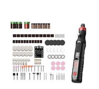 Pequeña Máquina Eléctrica De Mano For Pulir, Lijar Y Tallar, Herramienta Rotativa 3 Velocidades For , , Perforar, Grabar, Manualidades Controles Intuitivos Y Sencillos(With 343pcs)