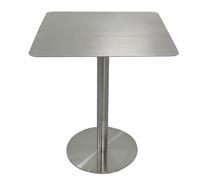 Pequeña mesa auxiliar de metal multifuncional de acero inoxidable, estilo industrial simple para sala de estar, dormitorio, balcón, muebles de acento ideales (color: C)