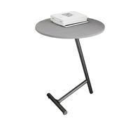 Pequeña mesa auxiliar minimalista móvil, mesa de centro compacta de esquina para el hogar, sala de estar y oficina, versátil y moderno, muebles de acento con diseño que ahorra espacio