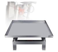 Pequeña mesa vibradora de hormigón, agitador de hormigón, banco de pruebas de vibración, bloque de prueba, plataforma vibratoria, mini mesa vibratoria de acero inoxidable, 35 cm-220 V