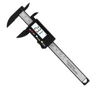 Pequeña pinza vernier digital - herramienta de medición electrónica de 75 mm/3 pulgadas, calibre de precisión de acero inoxidable | Micrómetro portátil con pantalla LCD para joyas, carpintería y proye
