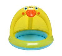 Pequeña Piscina Hinchable Piscina De Chapoteo Infantil Con Sombrilla Y