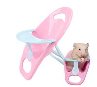 Pequeña silla de hámster sala de comedor de hámster, hámster dinting con un cajón | Silla de descanso de mesa de comedor erizo para conejillos de indias y otros animales pequeños, mesa de comedor de