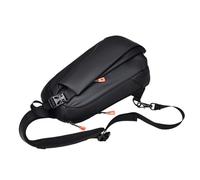 Pequeñas bolsas cruzadas antirrobo para mujer, mochila bandolera ligera y espaciosa, mochila impermeable para senderismo, viajes, ciclismo, senderismo, deportes, Negro, Refer to description