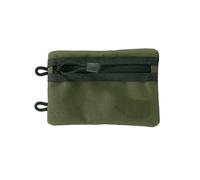 Pequeñas bolsas de bolsillo, monedero, monedero para llevar todos los días, viajes, multifuncional, para camping, senderismo, montañismo, tarjetas, llaves, área de parches, Green