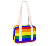 Pequeñas bolsas de deporte con bandera de arco iris, minibolsa de gimnasio LGBT, ligera, casual, bolsa organizadora de deportes para niños, niñas, niños, mujeres y hombres