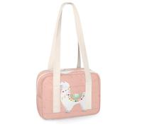 Pequeñas bolsas de deporte con estampado de llama, minibolsa de gimnasio, ligera, casual, bolsa organizadora de deportes para niños, niñas, niños, mujeres y hombres