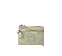 Pequeñas bolsas de lona sólida para monedas para niños con tarjetero, para hombres y mujeres, bolsa de almacenamiento para estudiantes, identificación de autobús, tarjetas de crédito, monederos, verde