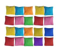 Pequeñas bolsas pequeñas, mini toss, 1,97 x 2,17 pulgadas, color cuadrado de 20 piezas, tossing Supplies for Boys Girls Parties, Playful Accessory for Home, Perfect Accessories for Family Gatherings