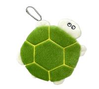 Pequeñas carteras divertidas - Monedero de peluche con forma de tortuga marina, monedero pequeño | Monedero compacto de peluche, divertido contenedor para cambios, encantador monedero para actividades