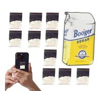 Pequeñas de la broma de las bancos -Bloque -Bloque Baggies Pegatina | Pequeñas calcomanías de chiste de Baggie | pegatinas de bolsas de Coca -Cola | Peglinas de broma para bromas prácticas, regalos de