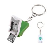Pequeñas de la uña, corta de clavos del remolque de llave, mahjong uñas plegables para cortar el corte de uñas mahjong cortador de uñas holgazonable mahjong u uñas que se puede hacer una uña para cort