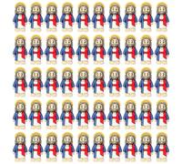 Pequeñas figuras de Jesús - 50 figuras de Jesús a granel para rellenar huevos de Pascua, figura de Jesús bebé, mini figuras en miniatura, Jesús para esconderse y buscar regalos de fiesta religiosa