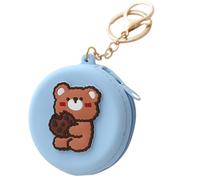 Pequeñas golosinas hechas en bolsa de adiestramiento para perros portátil de silicona con cremallera, bolsa de aperitivos reutilizable con motivos de animales | de adiestramiento para perros