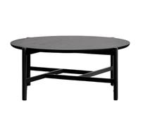 Pequeñas mesas auxiliares para el dormitorio Mesa de café Apartamento pequeño Sala Mesa auxiliar Mesa lateral redonda de madera Mesa redonda de centro de mesa baja para la sala de estar(100 cm)