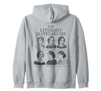 Pequeñas Mujeres en la Literatura, Jane Austen, Bronte Sisters Sudadera con Capucha