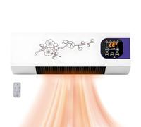 Pequeño Aire Acondicionado Montado en Pared,Climatizador Portátil De Frío Y Calor Para Montaje En Pared - Ventilador De Escritorio De Enfriamiento, Accesorio De Ahorro De Espacio Para Dormitorio, Ofic