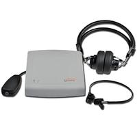 PEQUEÑO aire audiómetro diagnóstico + hueso + máscara
