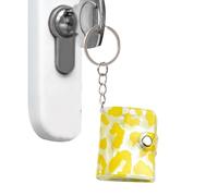 Pequeño álbum de fotos, Tiny Cute Collectible Portable | Leopard Print Pocket Keychain Picture Holder | for Kids Teens Couples Collectors Birthday Valentines Daily Travel Bag Purse