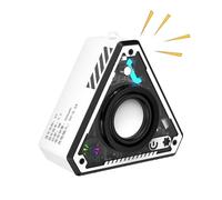 Pequeño Altavoz portátil | Pequeño Altavoz inalámbrico Alimentado por batería | Amplificador de Audio de Graves estéreo Boombox Recargable para computadora, Playa, Camping, Ducha