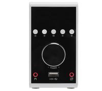 Pequeño Amplificador 5.0, Amplificador de Potencia de Sonido, Indicadores LED con Sonido Claro, Salida Potente de 200W para (White)