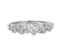 Pequeño anillo personal para mujer - Anillos principales a elegir para tu madre, hermana, novia o para ti mismo, 6, ABS, Sin piedras preciosas