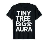 Pequeño Árbol Gran Aura Bonsai Arte Zen Artístico Amante Camiseta