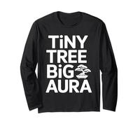 Pequeño Árbol Gran Aura Bonsai Arte Zen Artístico Amante Manga Larga