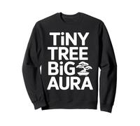 Pequeño Árbol Gran Aura Bonsai Arte Zen Artístico Amante Sudadera