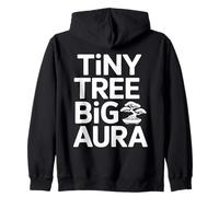 Pequeño Árbol Gran Aura Bonsai Arte Zen Artístico Amante Sudadera con Capucha