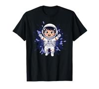 Pequeño Astronauta niño Lindo Explorador Espacial Camiseta