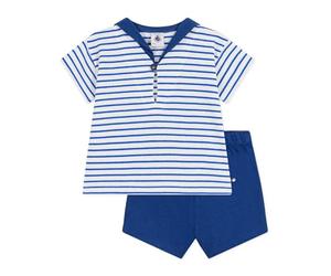 Pequeño barco A0fmn ropa día bebé niño, MILK/PERSA, 12 meses