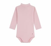Pequeño barco Body de bebé cuello alto de algodón liso A0dx501 ropa día bebé niña (paquete de 1), rosa claro, 24