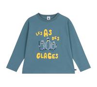 Pequeño Barco Camiseta Niño Manga Larga de Algodón Impreso, Goblin, 5 Años