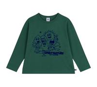 Pequeño Barco Camiseta Niño Manga Larga de Algodón Impreso, Willow, 5 Años