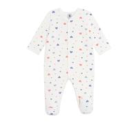Pequeño Barco Pijamas Bebé de Terciopelo Impreso Corazones A0dvw01 Ropa de Noche Bebé Niña (1), Blanco Multicolor, 0 mese