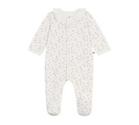 Pequeño Barco Pijamas Bebé Terciopelo Cuello Floral A0dqq01 Ropa de Noche Bebé Niña (1 Unidades), Blanco Multicolor, 1 mese