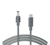 Pequeño cable de alimentación DC5521 a tipo C con resistencia al calor de hasta 90 °C y opción de longitud flexible eficiente