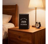 Pequeño Calendario De Escritorio,Planificador de Enero 2026 a Junio 2027 - Calendario Para La Familia | Para Familia Amigos Estudiantes Profesores Hogar Interior Escuela Oficina Escritorio