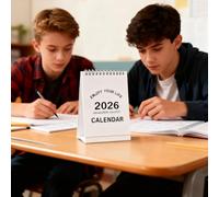 Pequeño Calendario De Escritorio | Planificador para Enero 2026 a Junio 2027 - Calendario Planificador De 18 Meses - para la Familia y los Amigos y los Profesores y el Hogar y el Interior y la Escuela