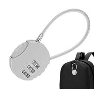 Pequeño candado de combinación - pequeños candados con código | Combinación de candados de maleta | candados de con código | Locker candado | Locks de equipaje de metal de 3 dígitos