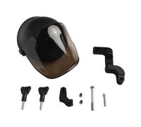 Pequeño casco jinete navegación teléfono titular portátil para mini sombrilla parasol para bicicleta motocicleta manillar negro ABS plástico visera
