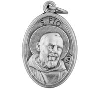 Pequeño católico medalla de Santa - Paquete de 10