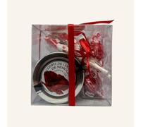 Pequeño cofre todo amapola