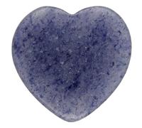 Pequeño corazón de piedra natural auténtica, 2 x 2 cm, pulido y hecho a mano, ideal como piedra de bolsillo, regalo de decoración, o compañero espiritual