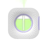 Pequeño difusor de aroma de pantalla digital, difusor de aromaterapia automática, máquina de aire de olor, interfaz visual intuitiva, fácil de usar, 10x10x3cm para automóvil, mascota, sala de estar