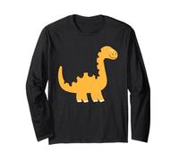 Pequeño Dino Lindo niño Divertido Simple Dinosaurio Manga Larga