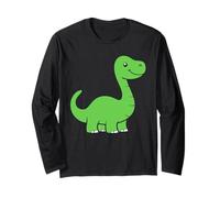 Pequeño Dino Lindo niño Divertido Simple Dinosaurio Manga Larga