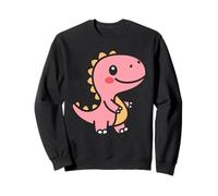 Pequeño Dino Lindo niño Divertido Simple Dinosaurio Sudadera